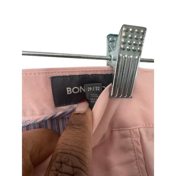 Bonobos Men's Pastel Pink Preppy‎ Academia Straight Leg Dress Pants Size 29 x 32 - Picture 5 of 11